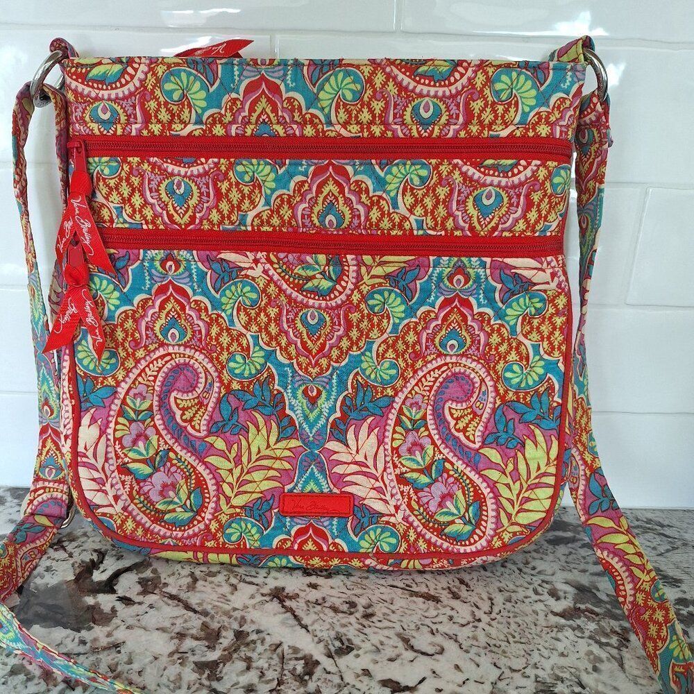 Vera Bradley  multicolor cotton ‎ crossbody